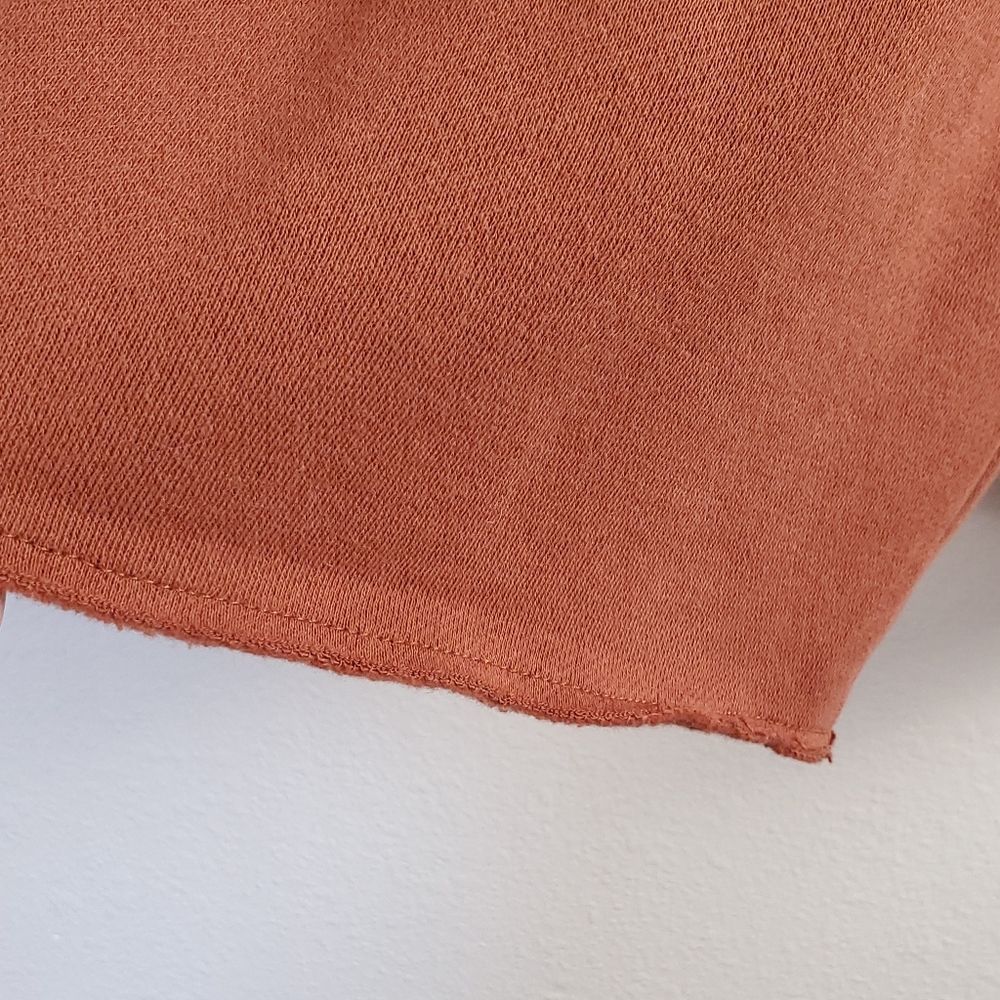 Madewell Rust Betterterry Relaxed Turtleneck Boxy… - image 7